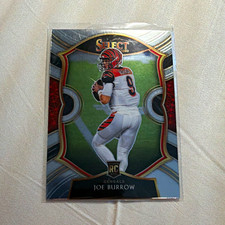 Joe Burrow Rookie Card 2020 Select Concourse Base #46 Cincinnati Bengals. rookie card picture