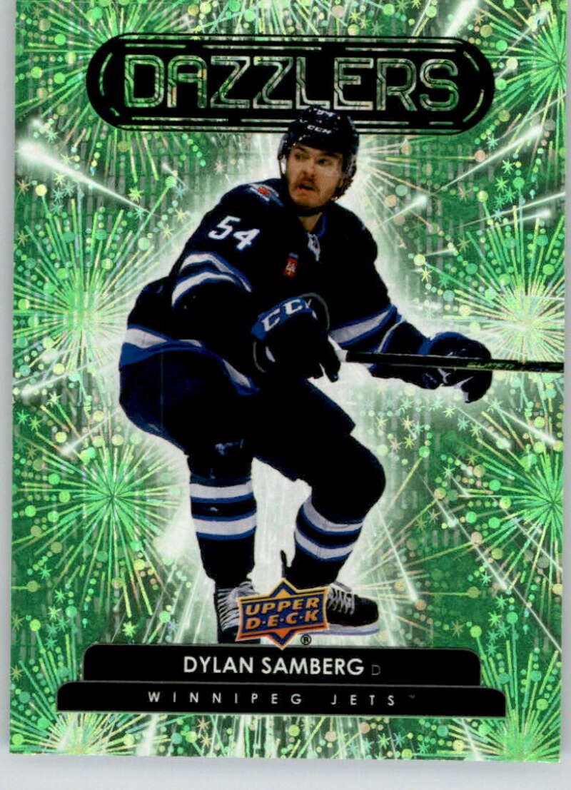 2022-23 Upper Deck Series 2 Dazzlers Green & Orange Singles (Pick Your Cards)