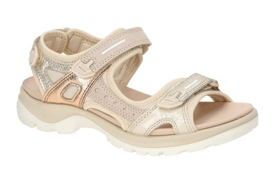 Ecco Schuhe OFFROAD beige Damen Sandale Outdoor Trekking Sandaletten 82208352578