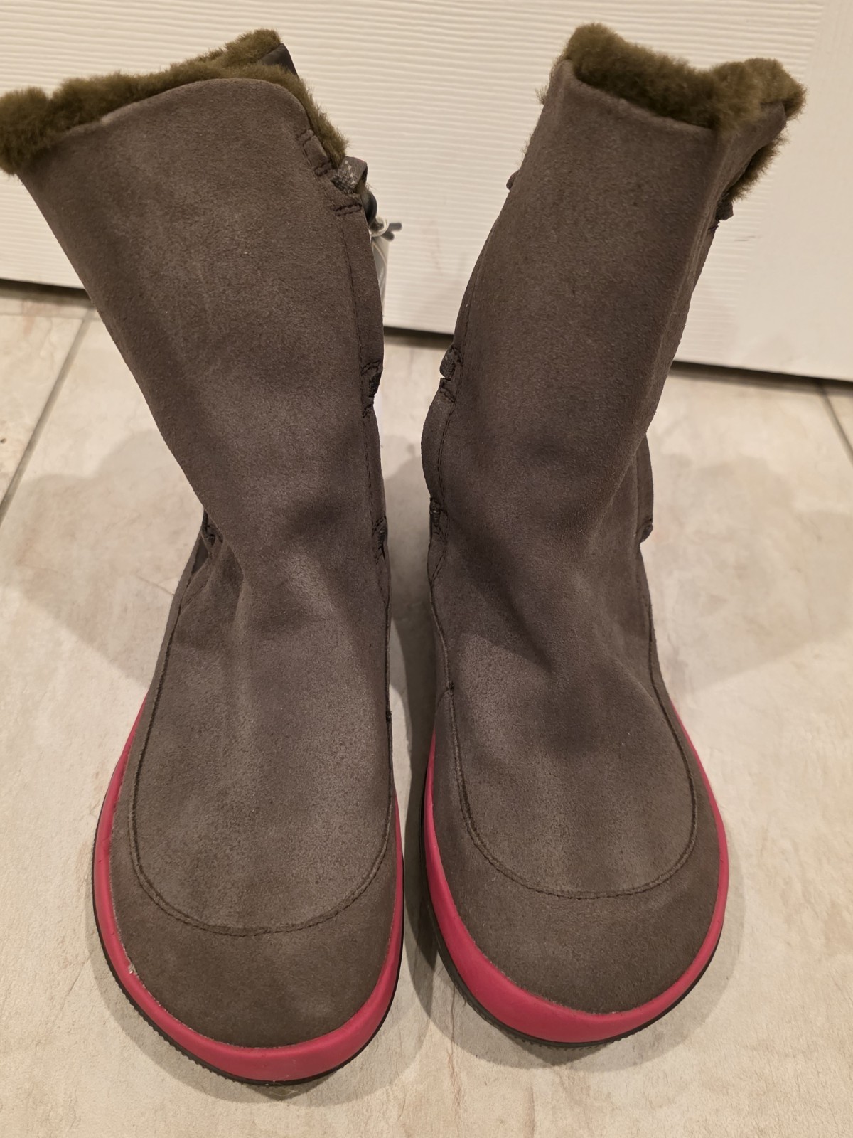NWT: Camper Women's Peu Pista GM Mid Calf Boot, Dark Gray Brown, GORE-TEX, 37 EU image 8