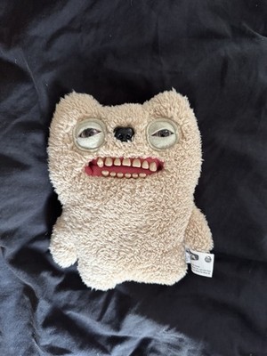 FUGGLER lustiges hässliches Monster alter Zahn creme Fell #010 Plüschtier RAR
