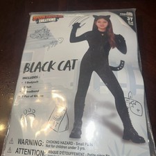 Spooktacular Creations Black Cat Costume Toddler Girl 3T 3  4Y NWT