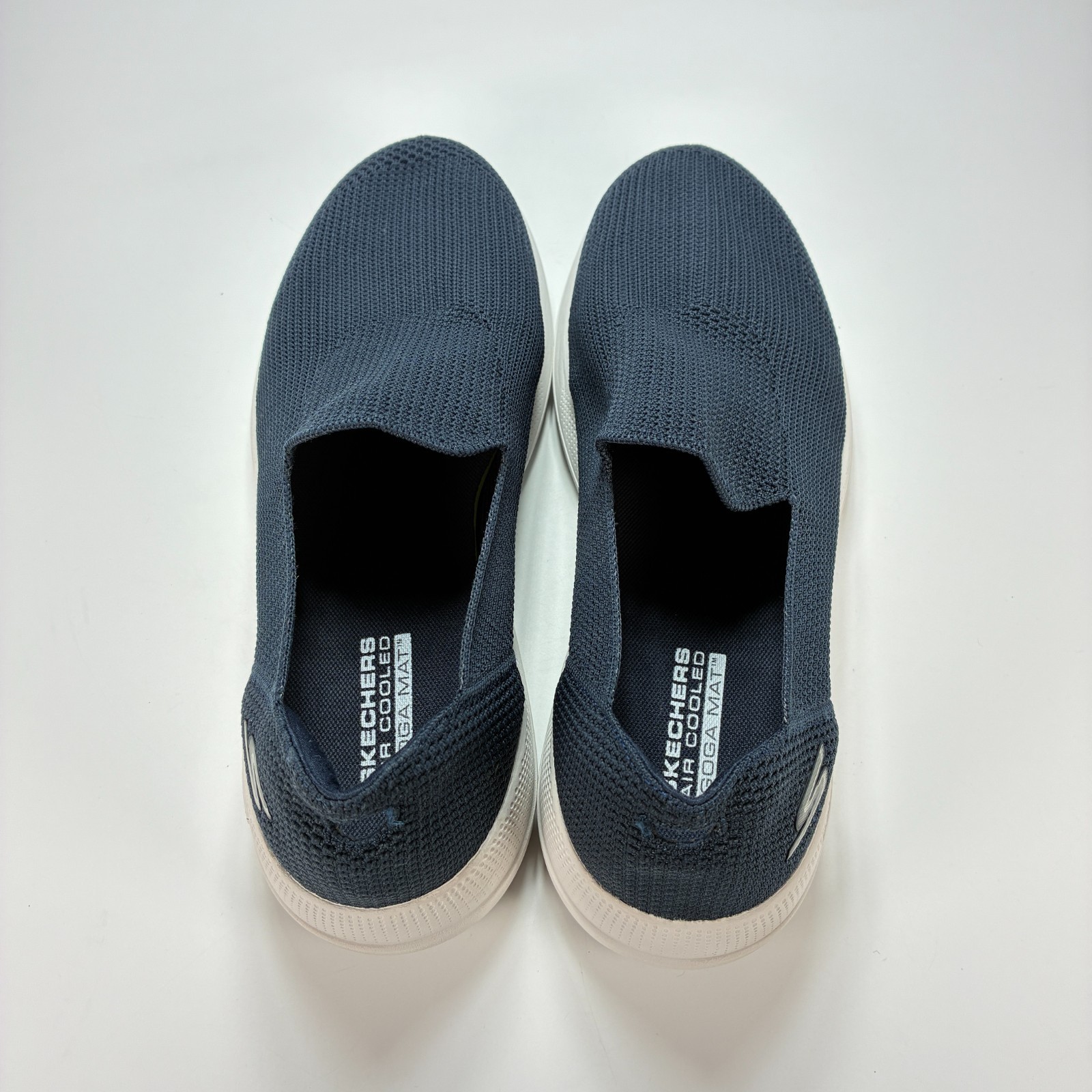 Skechers GO WALK Navy Blue Stability Slip On Walking Shoes 216141 Men's Size 8.5