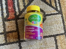 Culturelle Daily Probiotic For Kids + Veggie Fiber Gummies (ages 3+)