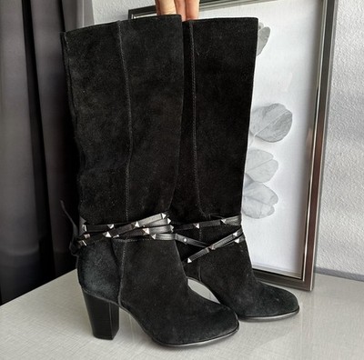 Antonio  Melani Binx womens tall boots women leather suede in size 5.5 M