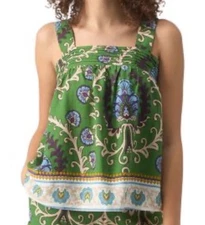 NWT Sanctuary Mosaic Tile Butyon Back Cami Size M