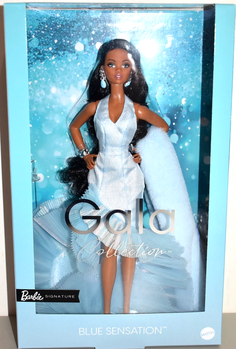 2026 Barbie Signature Black Label GALA Coll BLUE SENSATION AA Barbie W/Shipper