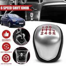 6 Speed Gear Stick Shift Knob For Ford Focus MK2 MK3 Mondeo Kuga Galaxy Transit