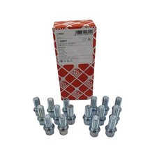 16x FEBI 09801 Radbolzen Radschrauben Alufelgen Stahlfelge für Audi Seat VW Golf