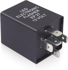 5 Pin LED Flasher Relay for Hyper Flash Fix, LED Turn Signal Blinker Relay