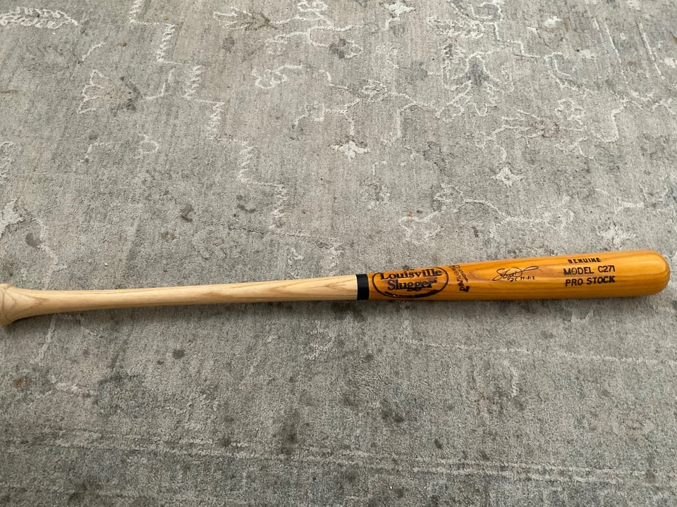 DIAMONDBACKS STEPHEN DREW SIGNED  REFINISHED  BAT  COA RARE - Image 3 of 4