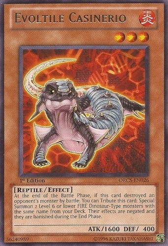 Evoltile Casinerio ORCS-EN026 Order of Chaos 1st Edition Rare