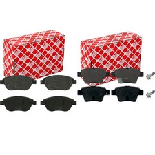 FEBI BREMSBELÄGE VORNE+HINTEN passend für Peugeot 307 3A/C 307 SW 3H