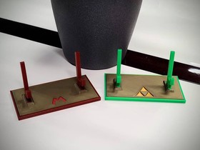 Nintendo Game & Watch Display Stand - Mario and Zelda - 3D Printed