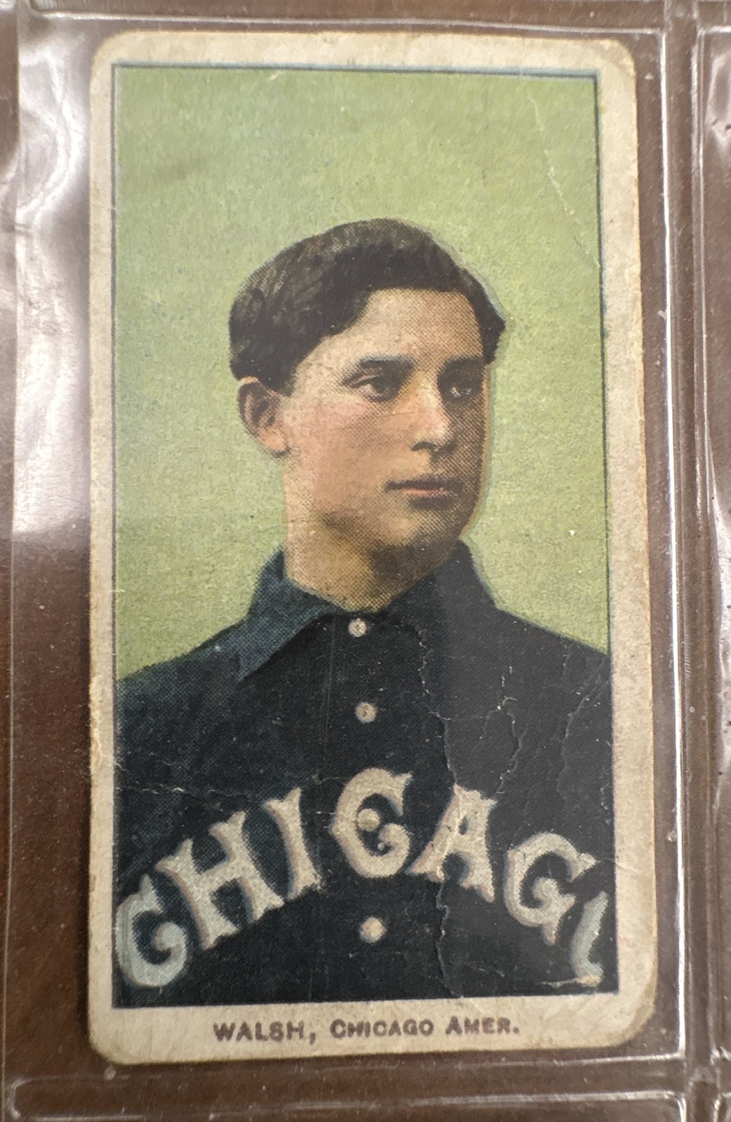 1909-11 T206 - Ed Walsh 350 Back