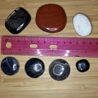 Lot of 7 Polished Stones and Minerals Assorted Colors Display Specimens — photo 7