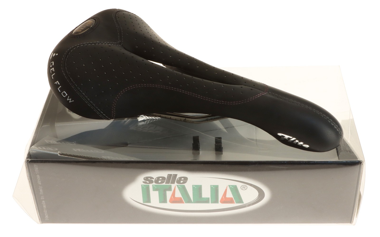 Selle Italia Flite Saddle Gel Flow Titanium Rails 2005 Black