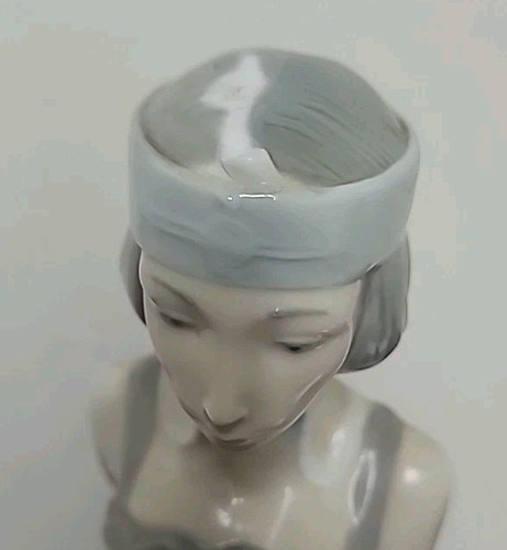 VTG Lladro Roaring 20s Flapper Art Deco Lady 5174 Couplet Figurine MISSING DOG - Picture 7 of 10