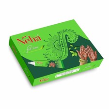Neha Herbal Fast Color Tube Pack of 10 25g in Each Tube - Red
