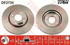 Disque de frein Fiat IDEA