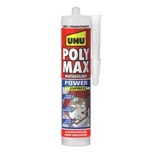 Poly Max Power Mounting Adhesive Transparent, Cartridge 300g