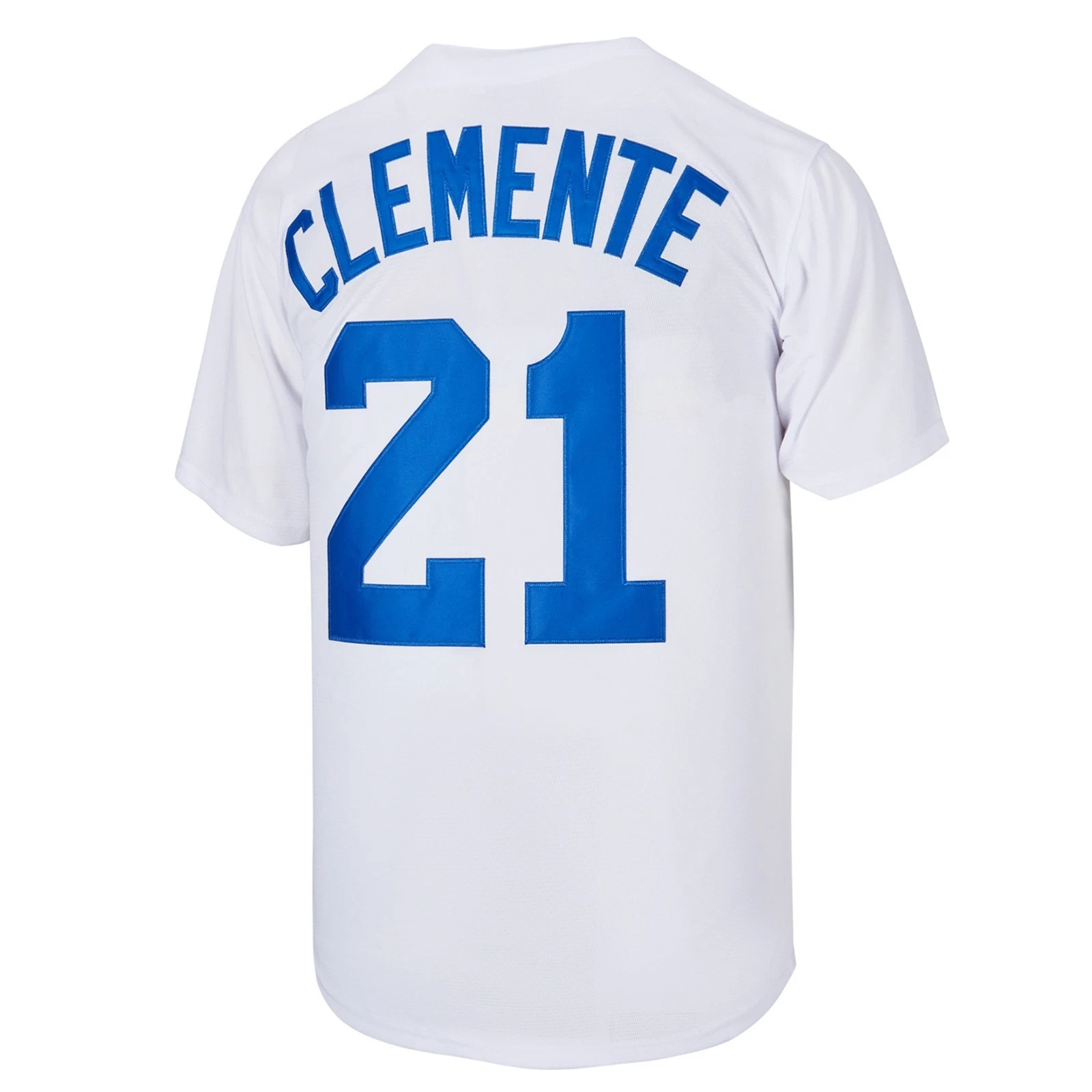 Men's #21 Santurce Crabs Roberto Clemente White Baseball Jersey