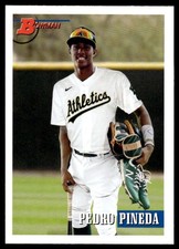 2021 Bowman Heritage Pedro Pineda Oakland Athletics #189