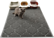 Littletiger Cat Litter Mat, XL Super Size, Phthalate Free, Easy to Clean, 46X35