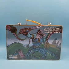 Mezco Rumble Society Captain Nemo Action Figure in LUNCH BOX TIN NEW