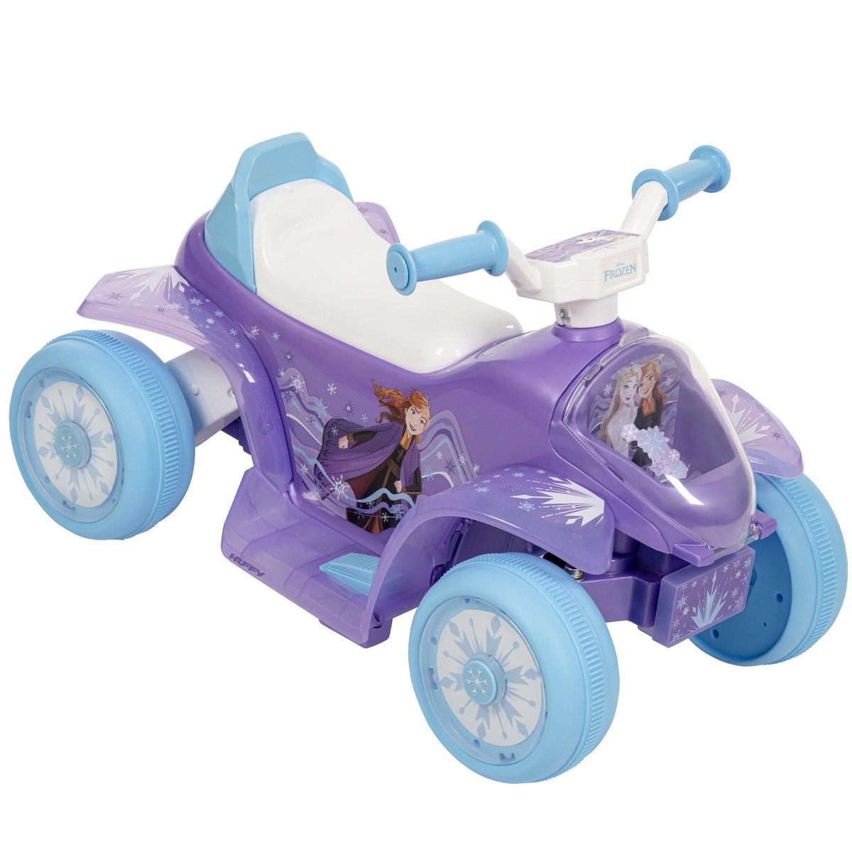Disney - ぶく Huffy 19215 Disney Frozen 6V Electric Ride-On Quad, Purple, Ages