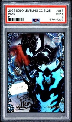 2025 SOLO LEVELING MAPNIVERSE SERIES 2 085 IRON P PSA 9 MINT