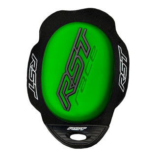 RST Factory Replacement Knee Sliders (Reverse Fit) Fluo Green Race track Spor...