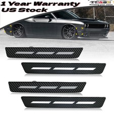 4pcsset Front Rear Full Led Side Marker Lights Lamp For 15-23 Dodge Challenger