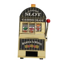 Jumbo Slot Machine Coin Bank Decorative Money Coin Bank Slot Machine For Chi BAK