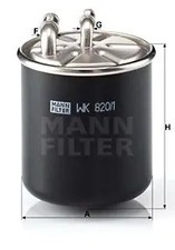 Filtre à carburant Mercedes 400