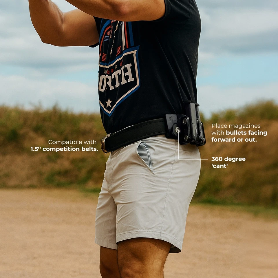 Black Scorpion Outdoor Gear Triple Magnet Universal Magazine Pouch - Image 2 of 4