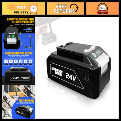 6000mAh Replacement Battery for Bissell Cleanview XR Cordless Vacuum Cleaner