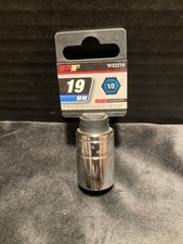 Performance Tool Socket 19MM 1/2 Drive Chrome...