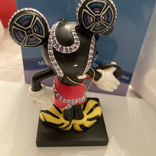 MICKEY MOUSE InspEARations RESIN CAST FIGURINE 17802 "Filmic Mickey " New in Box - Picture 7 of 15