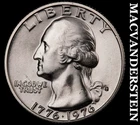 1976-S Silver Washington Quarter - Choice Gem Brilliant Unc  Lustrous  #G9430