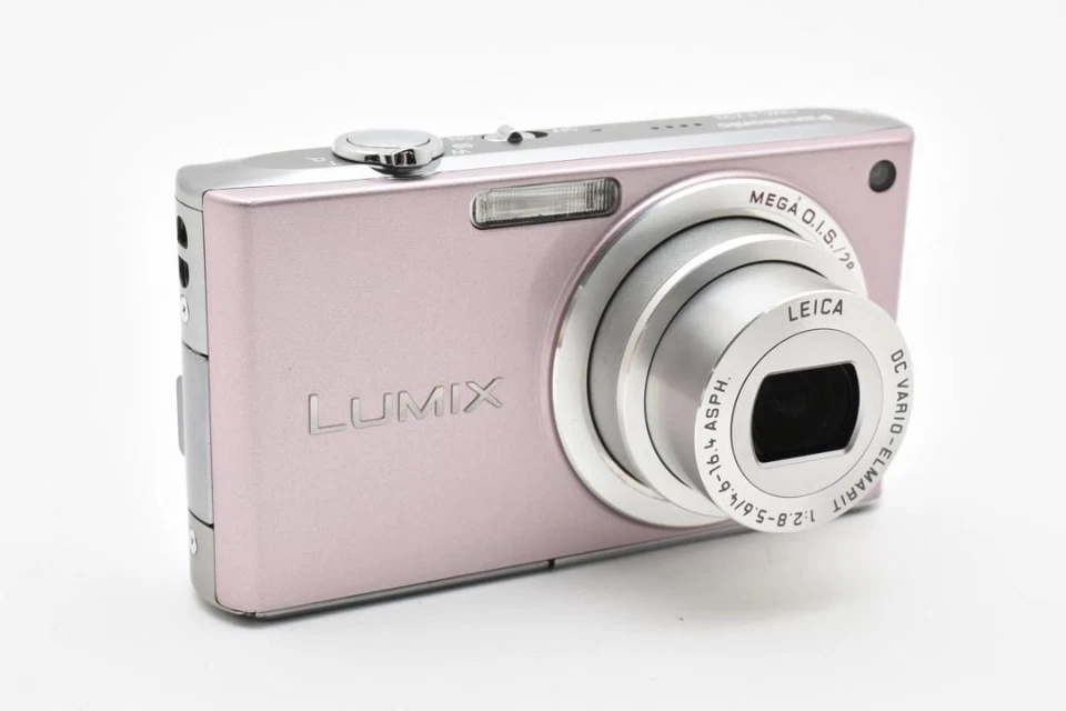 Cámara digital compacta Panasonic LUMIX DMC-FX33 rosa 8,1 MP probada Foto 4 de 4