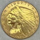 1913 Indian Head Quarter Eagle - 90% Gold - Dad’s Coin Collection