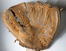 1960s Old Vintage Phil Rizzuto Baseball Glove New York Yankees NY Graphic Logo