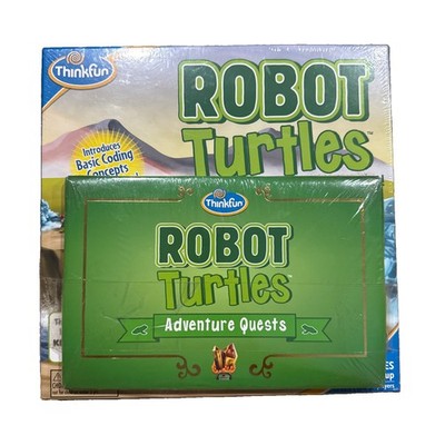 Robot Turtles & Adventure Quest STEM Toy and Coding Board Game Set New Sealed!