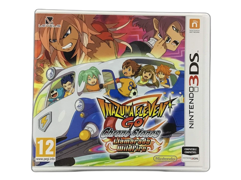JUEGO 3DS INAZUMA ELEVEN GO CHRONO STONE LLAMARADA 3DS 20172495, foto 1 de 5