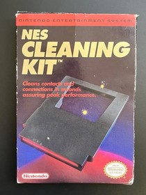 1989 - Nintendo - Vintage - OEM - NES Cleaning Kit *CIB* SHIPS BOXED! 📦😊