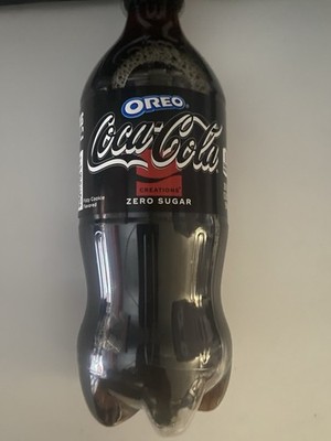 Coca-Cola Zero Sugar OREO 20 oz Coke bottle limited edition Kosher Rare New Full