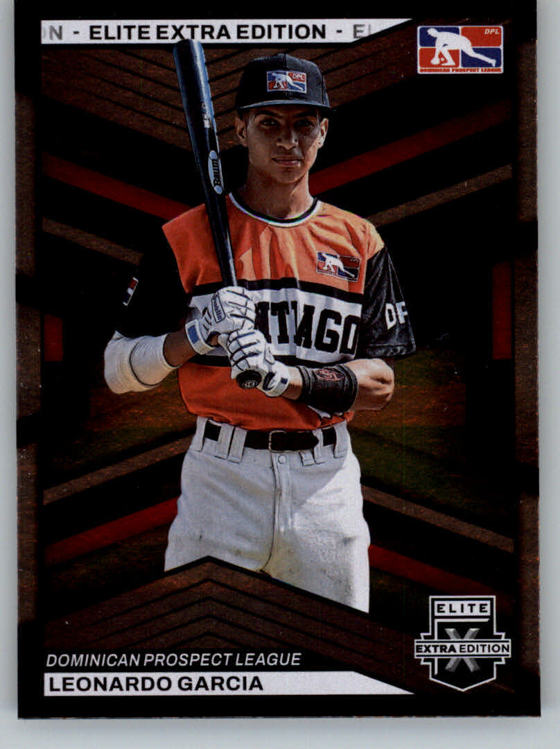 2023 Elite Extra Edition Baseball #183 Leonardo Garcia Dominican