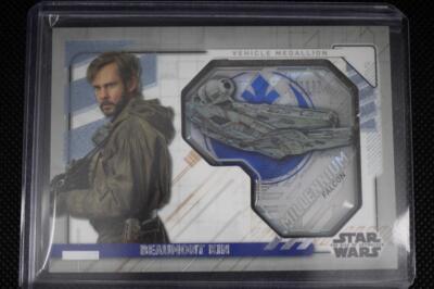 SILVER Star Wars The Rise of Skywalker VEHICLE Medallion #MVM-BKF BEAUMONT KIN