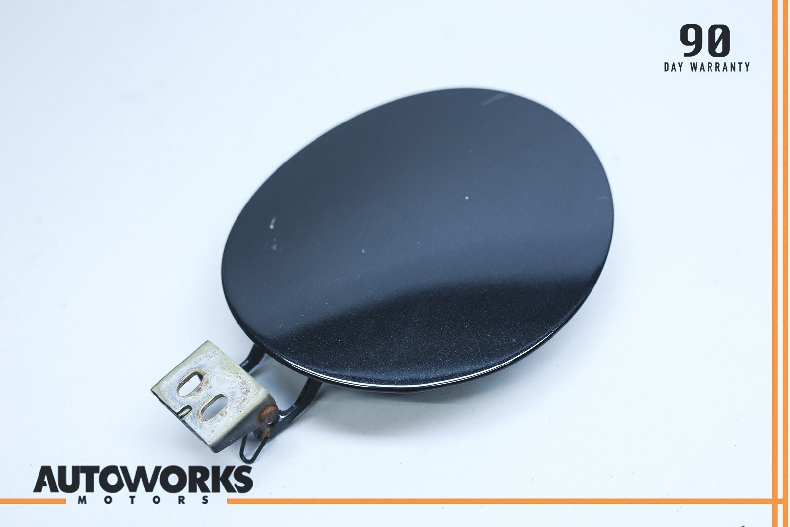 04-08 Maserati Quattroporte M139 Exterior Gas Fuel Door Lid Black OEM